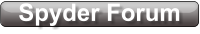 Spyder Forum